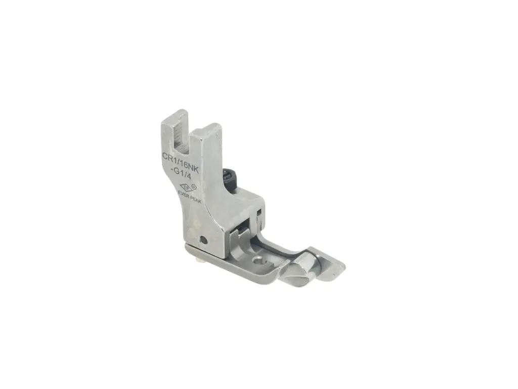 Calcador compensador direito 1.6mm com guia a 6.4mm para finos EverPeak