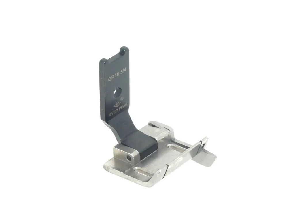 Calcador de duas agulhas 19mm Ponto preso com guia direito a 1.8mm para tecidos medios EverPeak