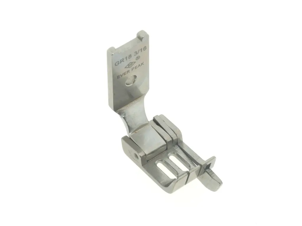 Calcador de duas agulhas 4.8mm Ponto preso com guia direito a 1.8mm para tecidos medios EverPeak 