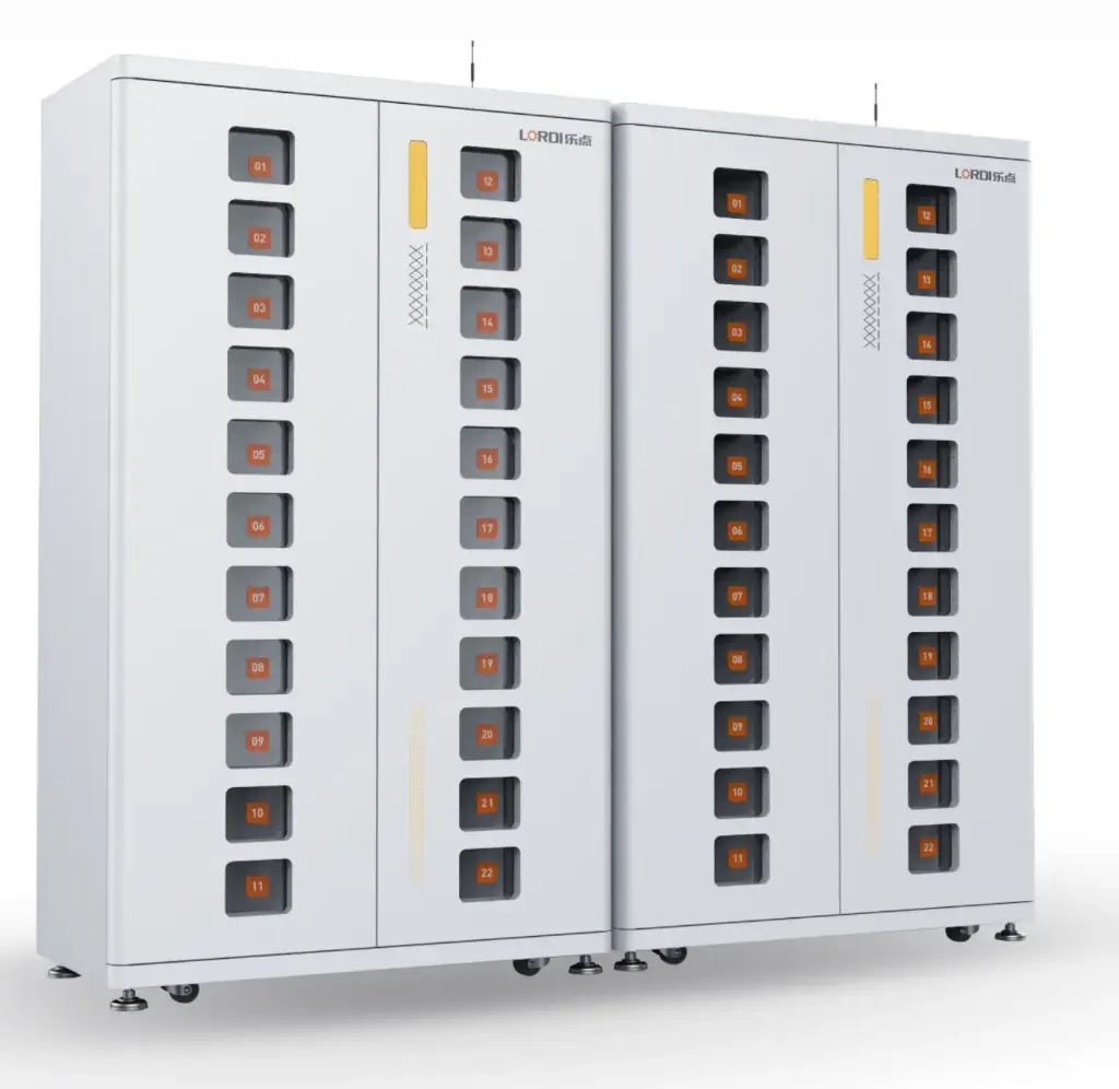  Sistema inteligente de gerenciamento automático de peças Lordi KPC196, com 196 compartimentos