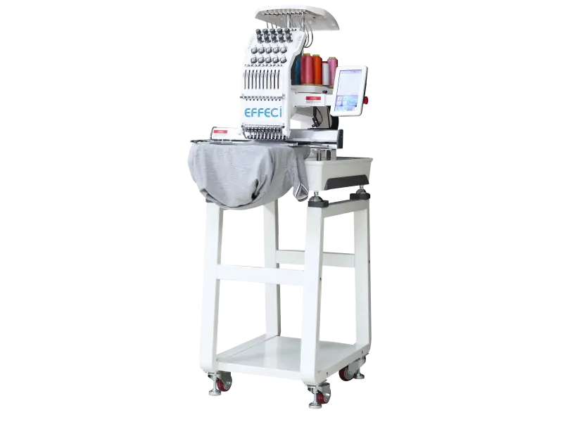 Maquina de bordar electronica de 10 agulhas Effeci 1001S-Pro