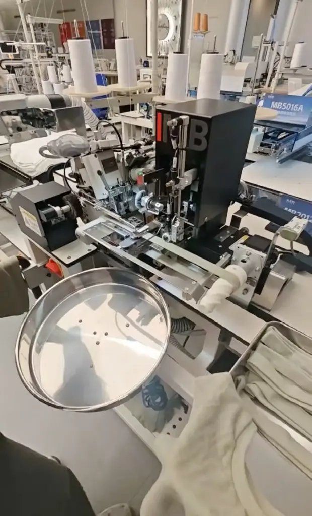 Automatismo para pregar golas IMB MB2012B  +- 180pcs/hora