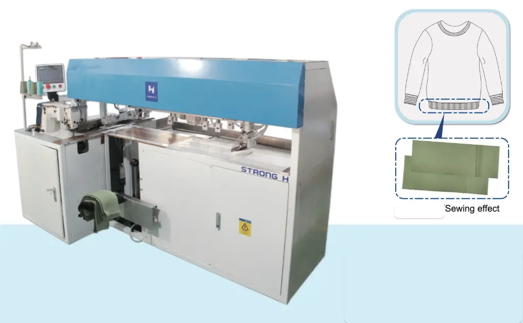 Automatismo para costurar golas G1-B1A em automatico