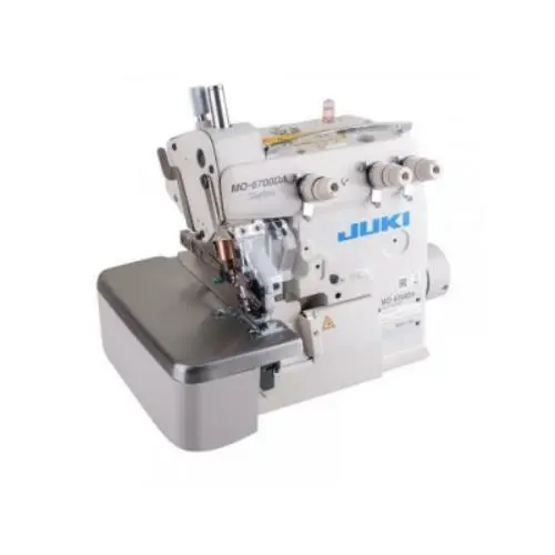 Maquina de costura Juki MO6704DA-OE4-40H - 1 agulha, com motor servo, tampo e bancada nacional 