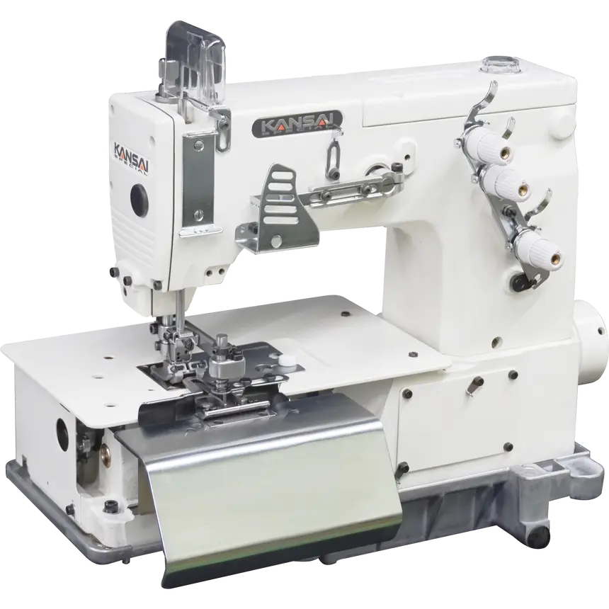 Maquina de costura de passadores Kansai Special B-2000C- 1/4 estante e tampo nacional