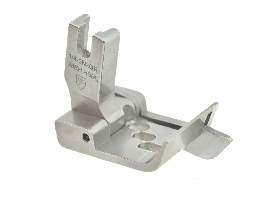 Calcador 3 agulhas para Juki MH380 1/4 - 6.4mm com guia direito a 2.8mm  EverPeak