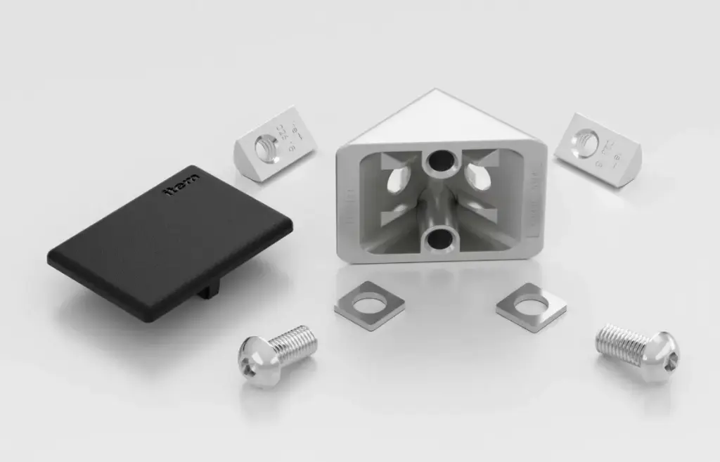Angle bracket Set 8 40x40, set Item