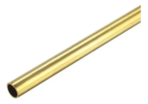 Vareta de tubo em latão para sopros 3x2.4mm - 0.5mt