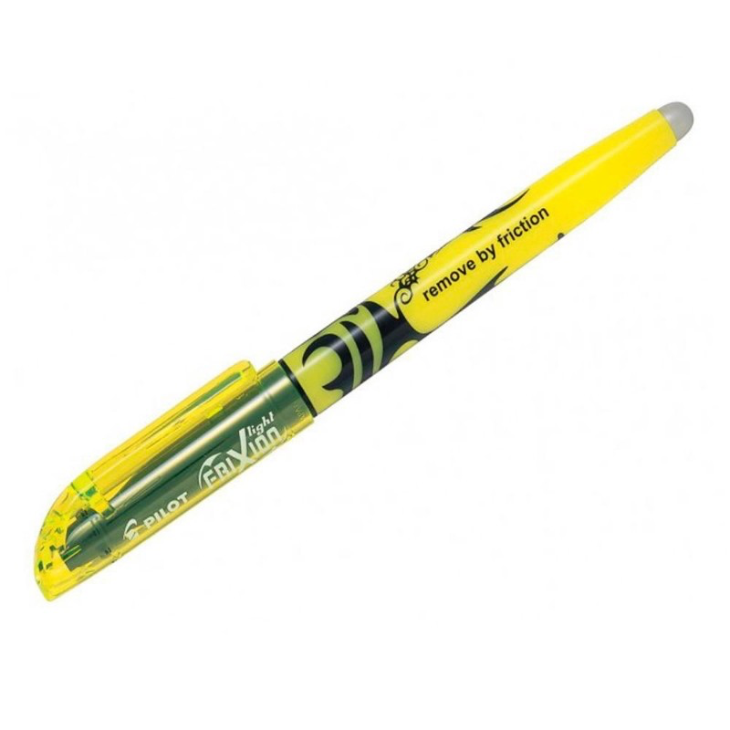 Caneta Feltro Frixion Pilot Amarelo Fluorescente ( Sai com vapor ) unid
