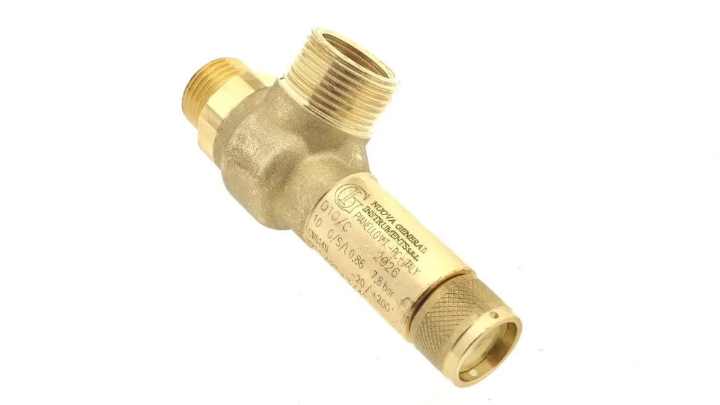 Valvula de seguranca 1/2" 7.8Bar CERT.PE Ghidini