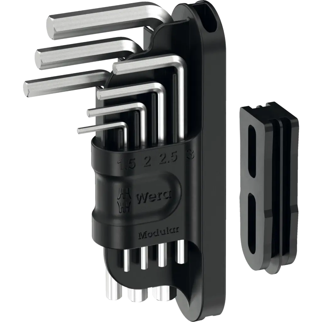 Conjunto de chaves de Umbrako Tool-Check Modular Hex-Plus 1  Wera = 05049003001