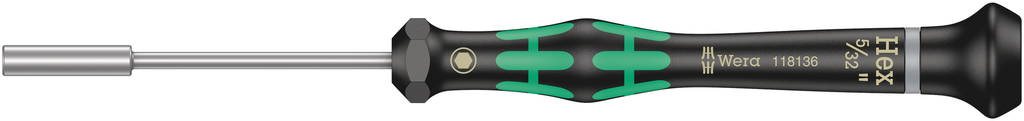 Chave para porcas Wera 5/32 polegadas x 60 mm = 05118136001