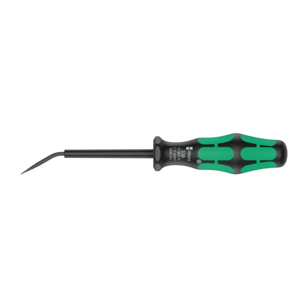 Chave de Fendas com angulo Wera 338 1.5mm = 05008101001