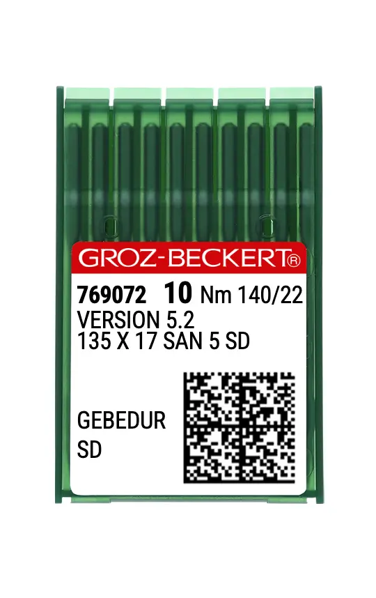 Agulhas 135X17 SAN 5 GEBEDUR SD - 140