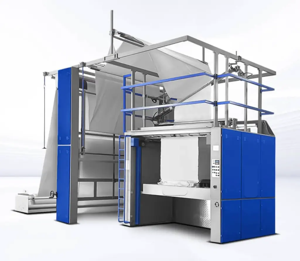 Maquina automática de dupla dobragem e paletização de tecido ST-DFPM-340