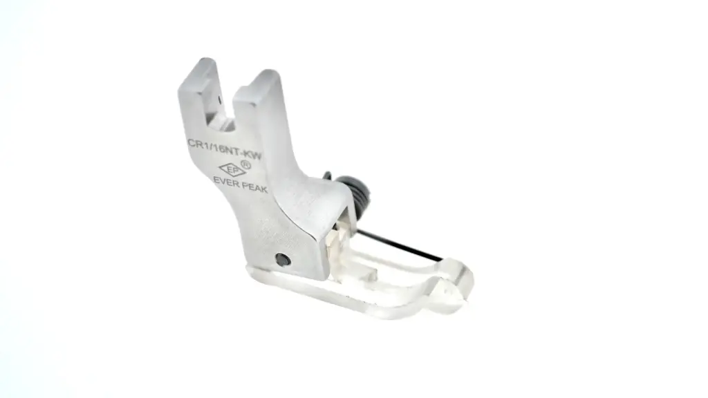 Calcador compensador transparente direito 1.6mm com mola EverPeak