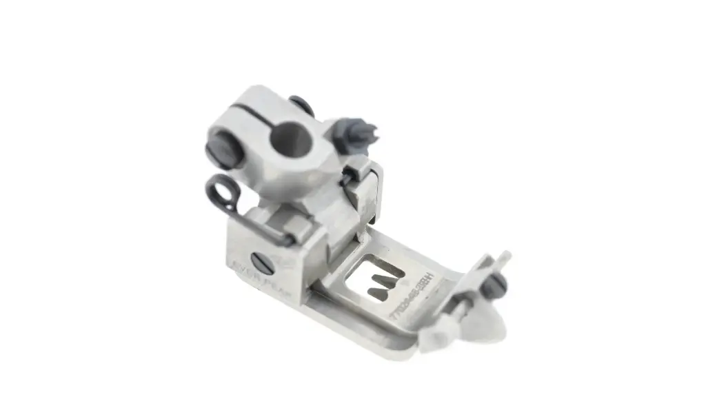 Calcador recobrimento 4.8mm 3 agulhas com guia fundo e ajuste para grossos EverPeak 
