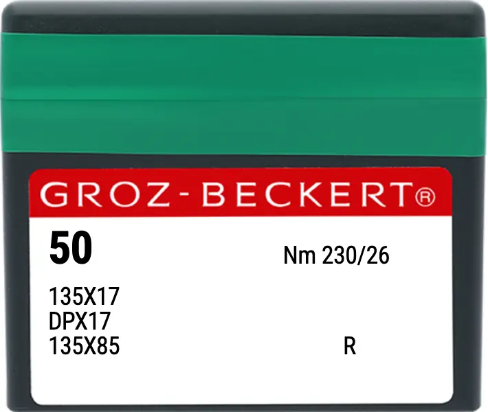 Agulhas 135X17 / DPX17 R - 230 (Caixa de 50 agulhas)