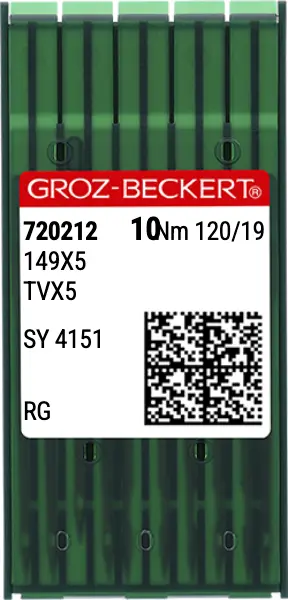 Agulhas 149X5 / 62X45 / 62X53 / TVX5 RG - 120