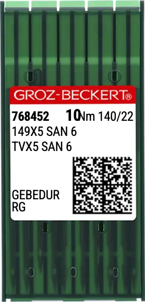 Agulhas 149X5 SAN 6 GEBEDUR RG - 140