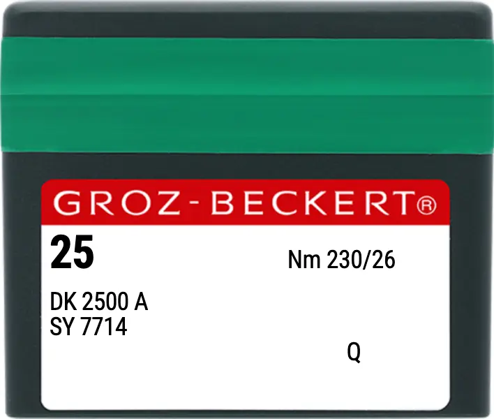 Agulhas DK2500 - 230 (caixa de 25 unidades)