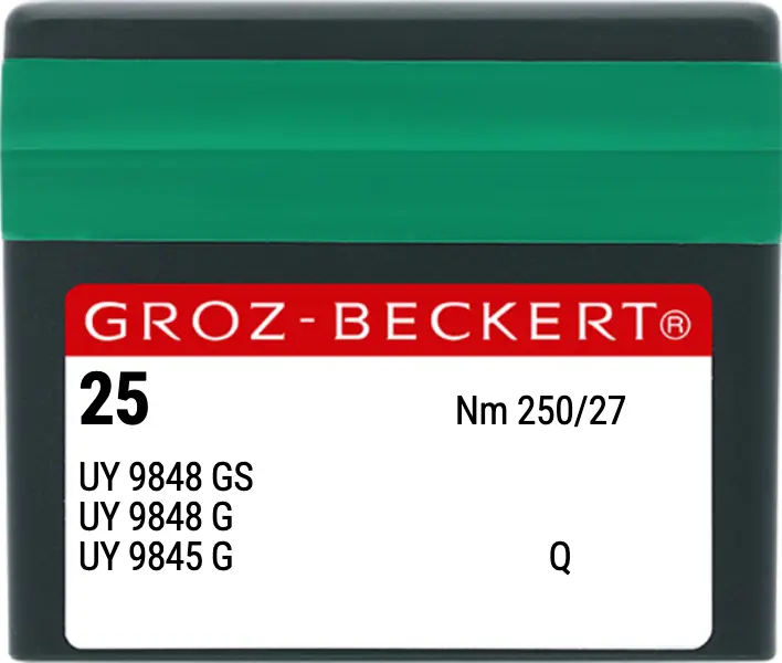 Agulhas UY 9848 GS - 250 (Caixa de 25 unidades)
