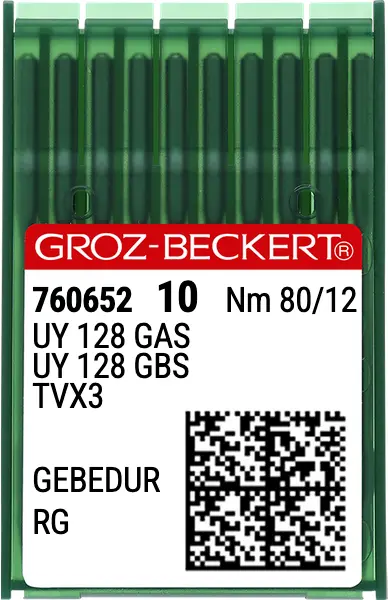Agulhas UY128GAS RG GEBEDUR - 80 = 760652