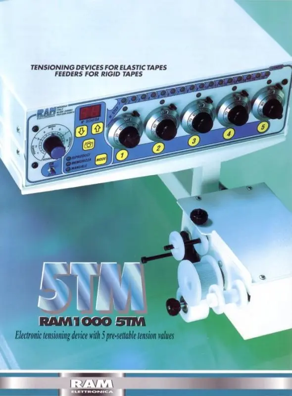 Alimentador RAM 5-tensões com kit de 25 mm completo com pedestal