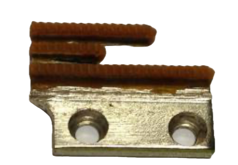 Arrastador P.C. em borracha dentado