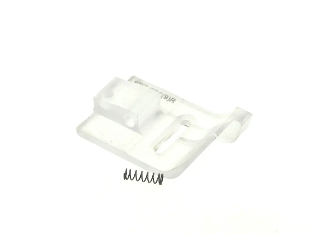 Base de calcador de zig zag transparente com guia direito para zigzag de 9mm Juki  /  Singer EverPeak