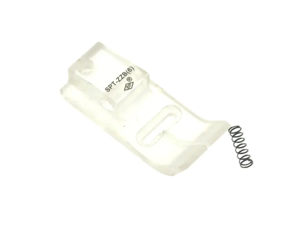 Base de calcador de zig zag transparente para zigzag de 6mm Juki  /  Singer EverPeak