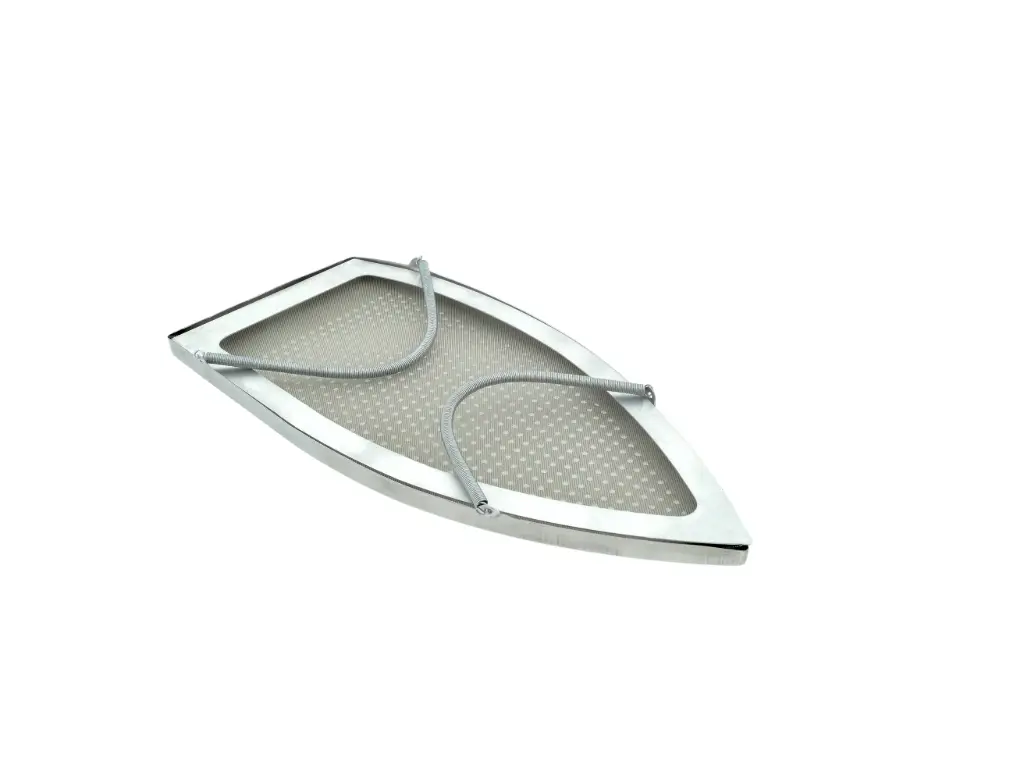 Base inox ferro VEIT 2000 R  - 215x105 mm