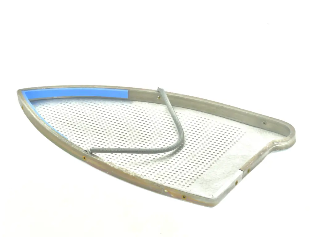 Base teflon / aluminio ferro Lemm  /  Sussman 100  ( Str.20043 = Sti.SA / LMHS = C4252A = Str.20575 = 001.02.013 ) 200mm x 120mm