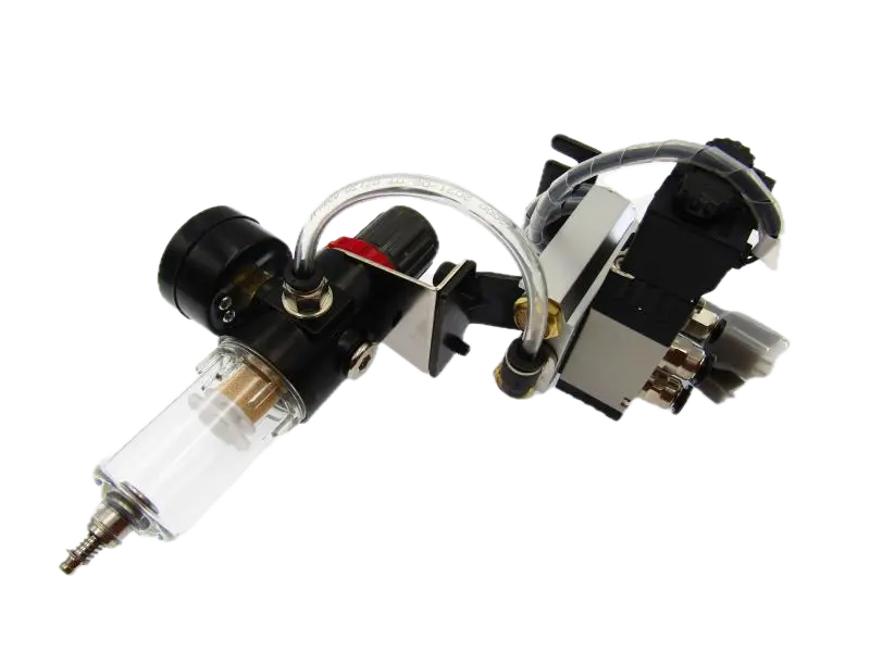 Bloco de 2 electrovalvulas com filtro regulador
