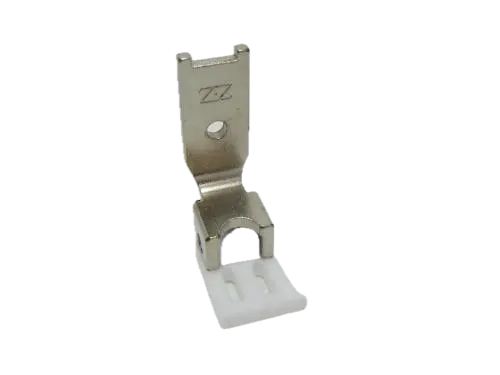 Calcador Ponto preso de 2 agulhas em teflon 6.4mm