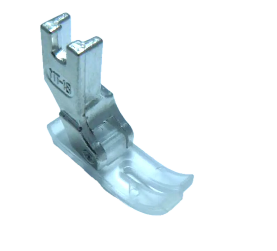 Calcador Ponto preso em acrilico transparente