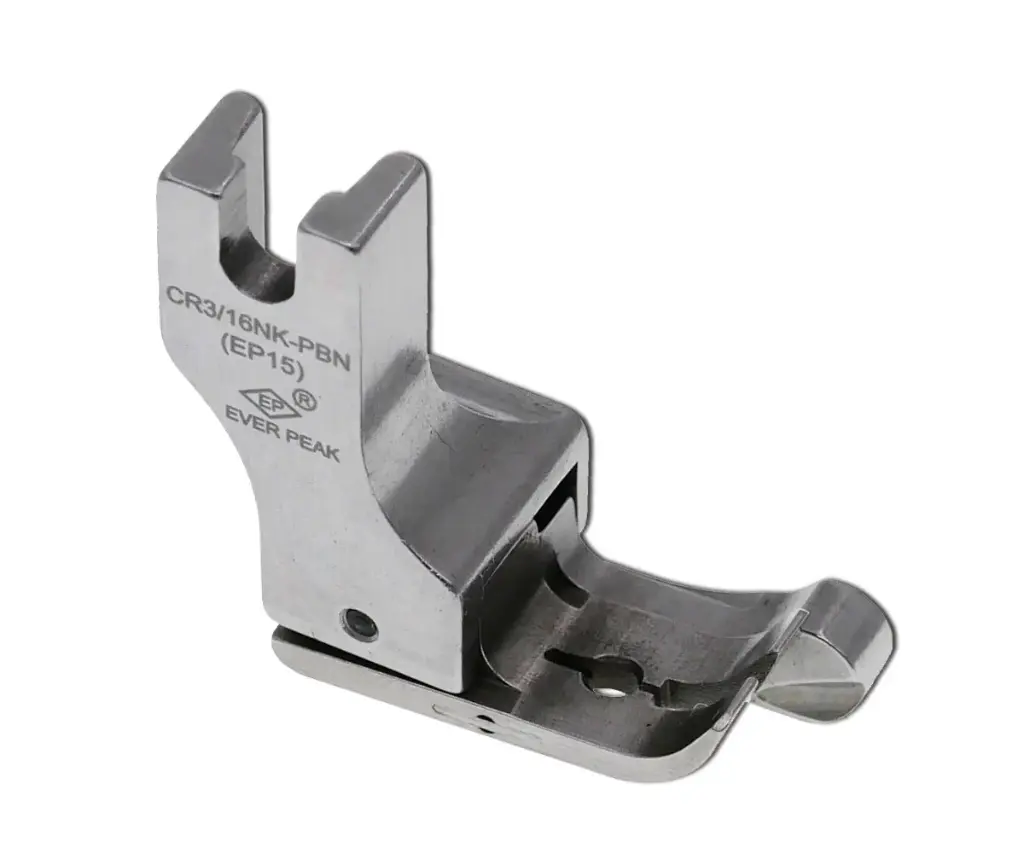 Calcador compensador direito para finos para maquina PBN (Remate limpo) 4.8mm EverPeak