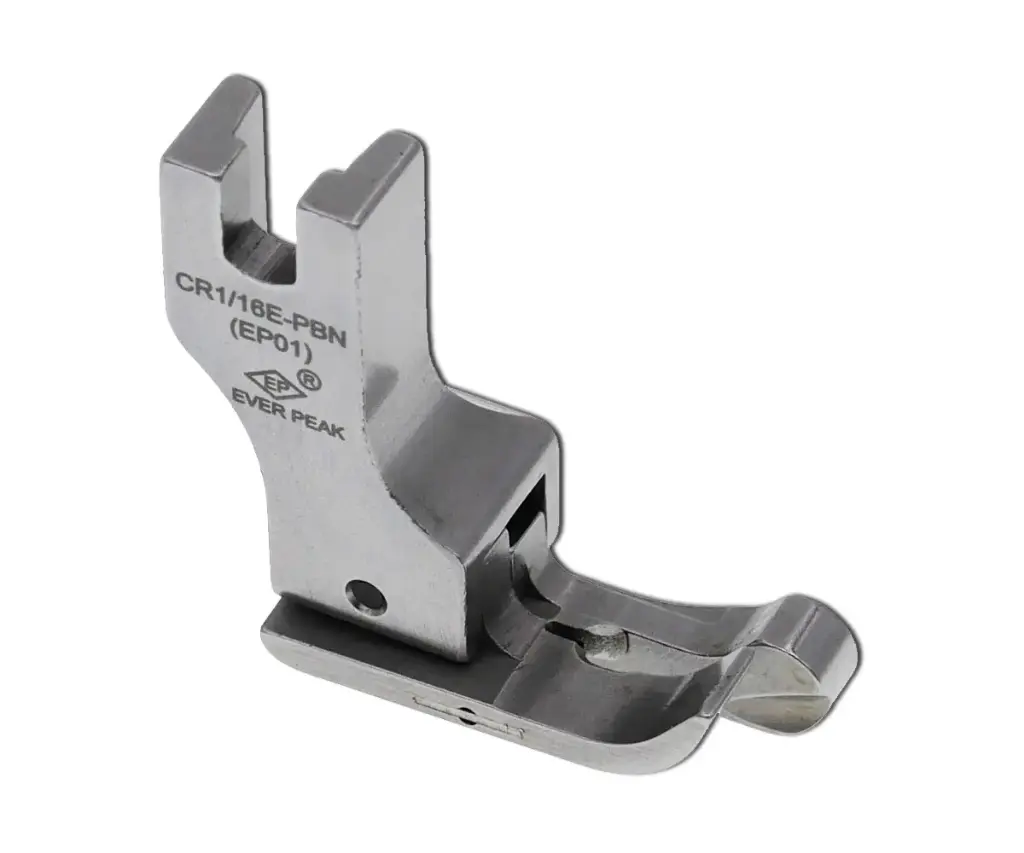 Calcador compensador direito para maquina PBN (Remate limpo) 1.6mm EverPeak