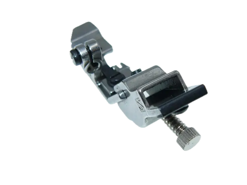 Calcador corte e cose de 2 ag. com canal  e tensor de elástico 12.7mm Siruba