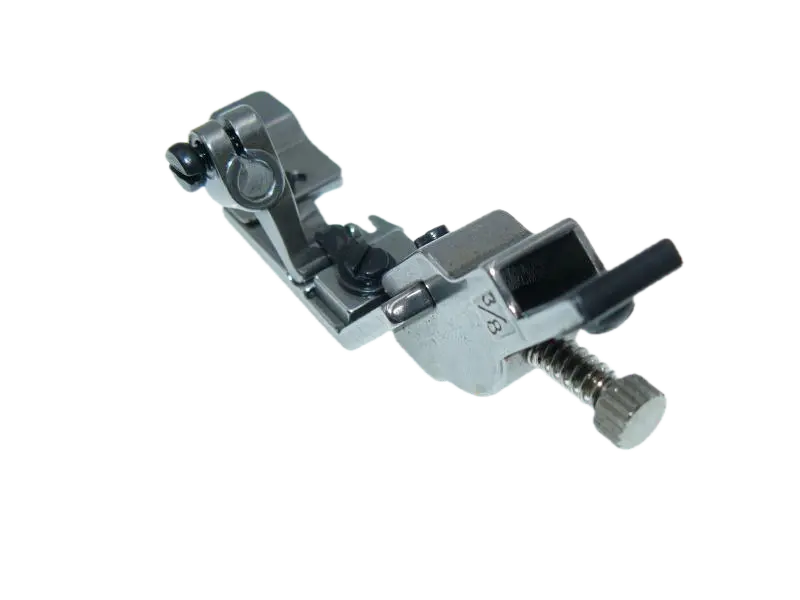 Calcador corte e cose de 2 ag. com canal  e tensor de elástico 9.5mm Siruba