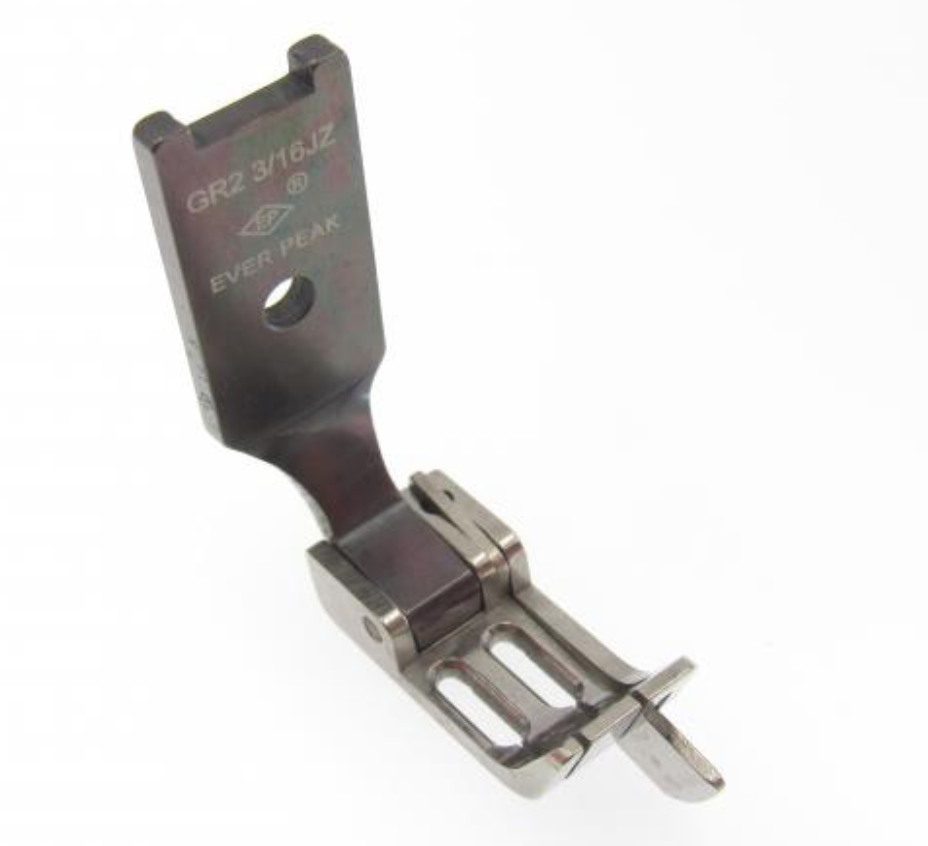 Calcador de duas agulhas 4.8mm Ponto preso com guia direito a 2mm para grossos EverPeak