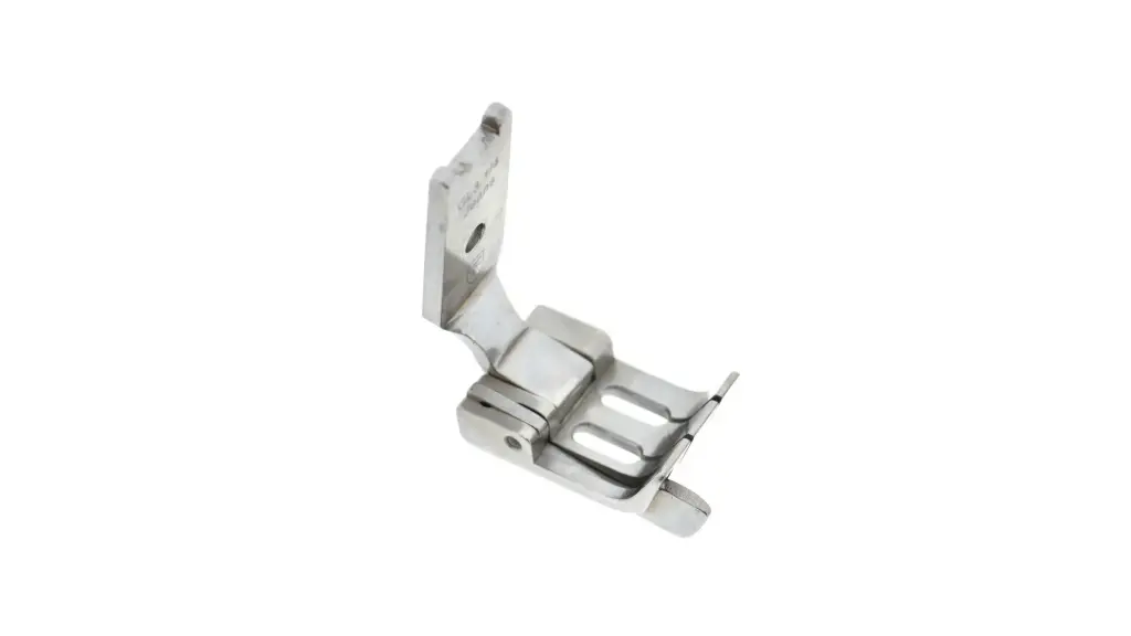 Calcador de duas agulhas 6.4mm Ponto preso  com guia esquerdo a 3mm para grossos EverPeak