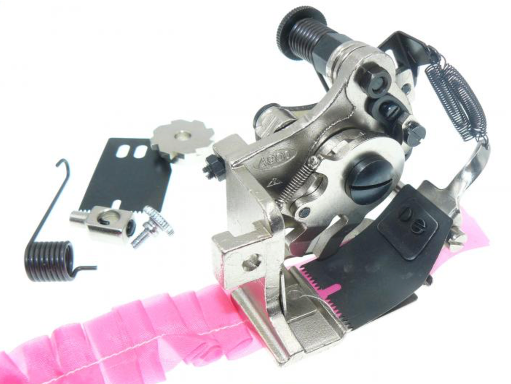 Calcador de fazer pregas com afinação