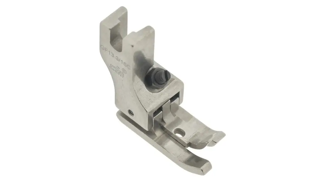 Calcador duplo compensador para bainhas de camisa 3 / 18 - 4.8mm CF EverPeak = GF13.3 / 16C