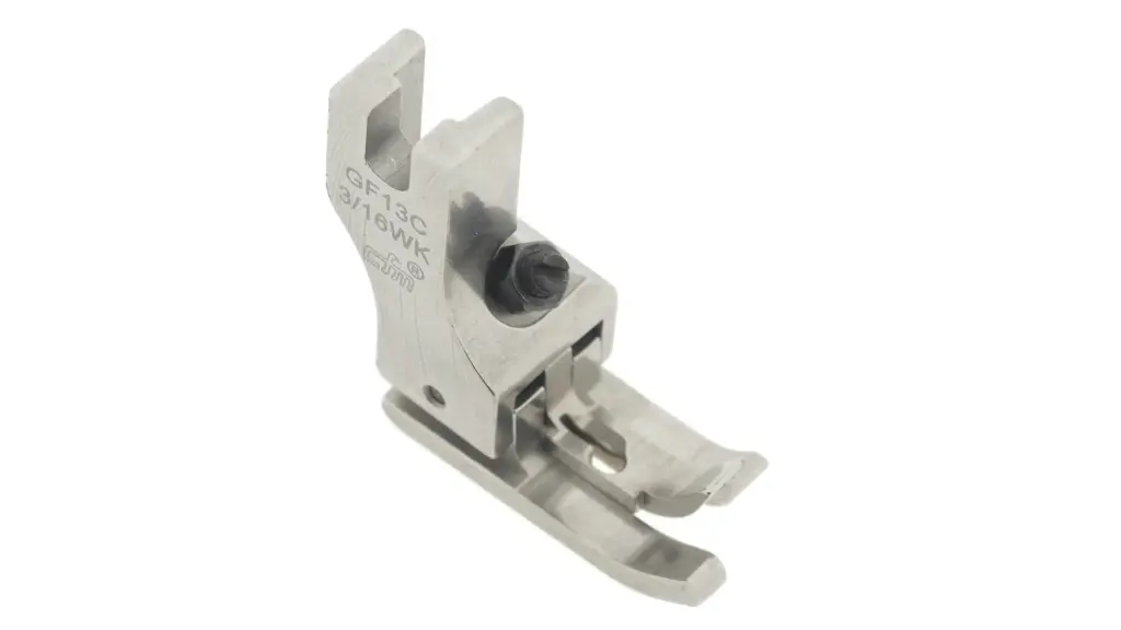Calcador duplo compensador para bainhas de camisa 3 / 18 - 4.8mm CF EverPeak = GF13C.3 / 16WK
