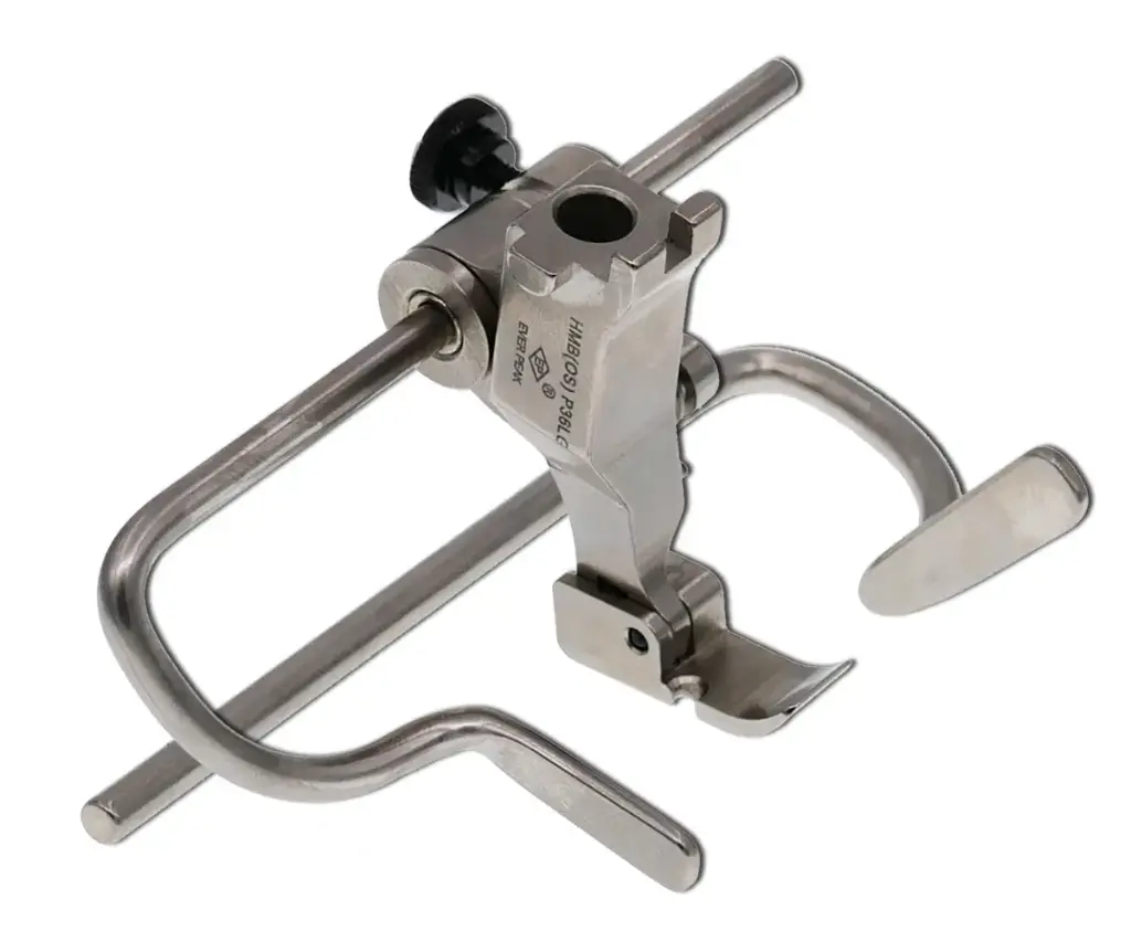 Calcador para meter fechos esquerdo com guia aéreo Bernina EverPeak