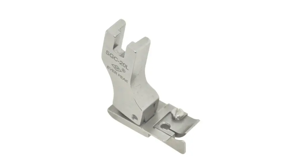 Calcador pespontar 2mm com guia de mola compacto EverPeak