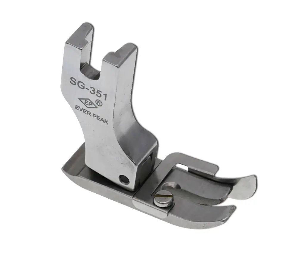 Calcador pespontar com guia de mola ao meio EverPeak