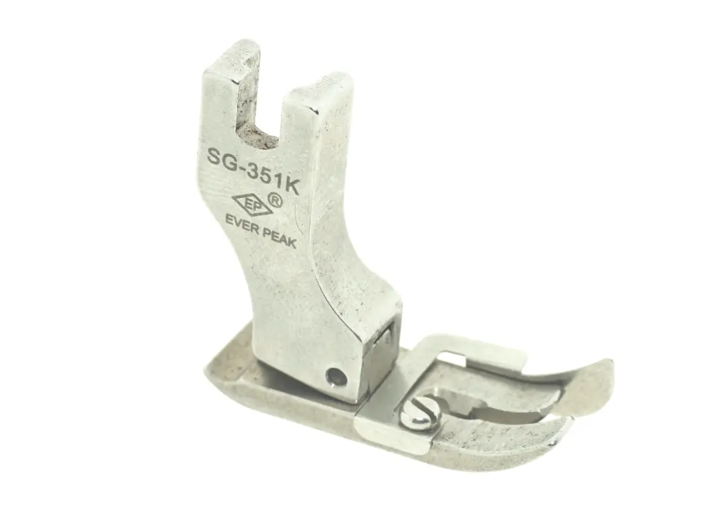 Calcador pespontar para finos com guia de mola ao meio EverPeak