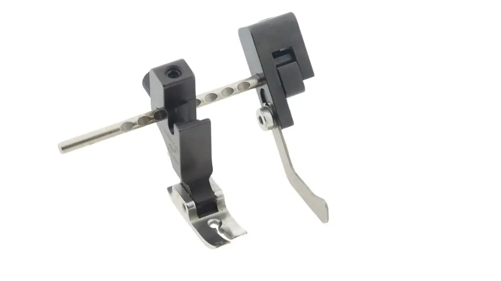 Calcador ponto preso para tecidos finos com guia aéreo EverPeak
